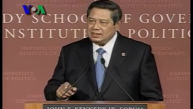 Full speech by President Yudhoyono at Harvard