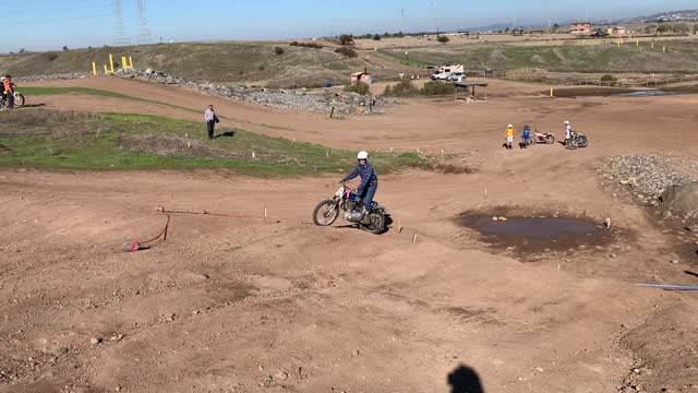 My favorite bike at the vintage trials!