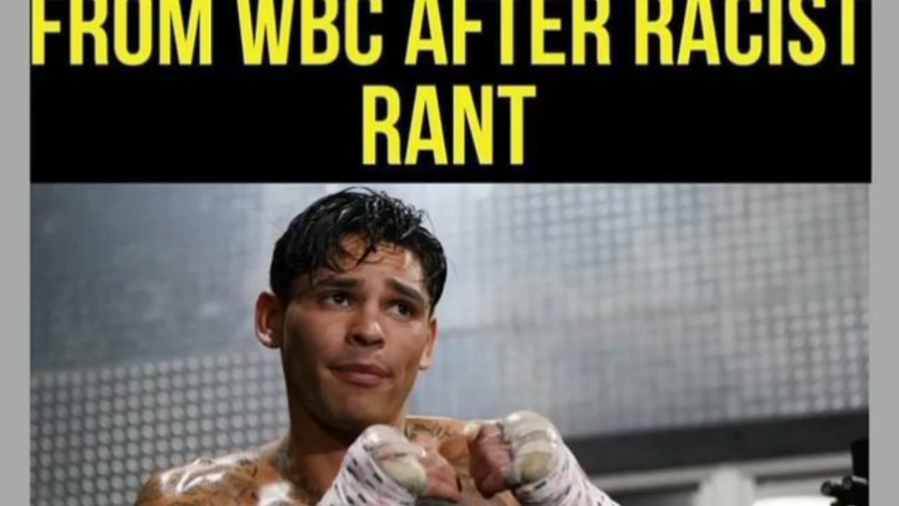 Ryan Garcia Racist Rant Reaction