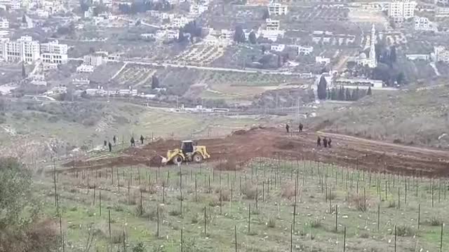 Jewish Vineyard Being Uprooted