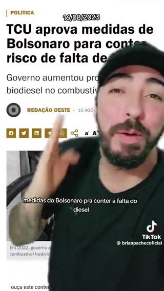 Só o Bolsonaro para salvar o Brasil.