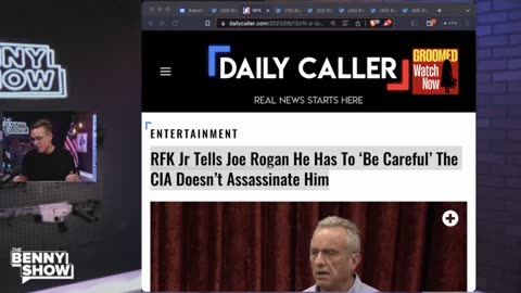 The Benny Show: RFK Jr. Tells Joe Rogan The CIA Might Kill Him