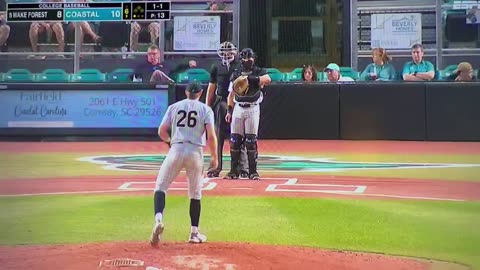 Seth Keener - Wake Forest - Coastal Carolina - 3Ks 6th inning