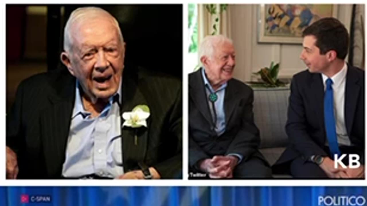 JIMMY CARTER’S THOUGHTS ON DJT & SOME VERY ODD PICS