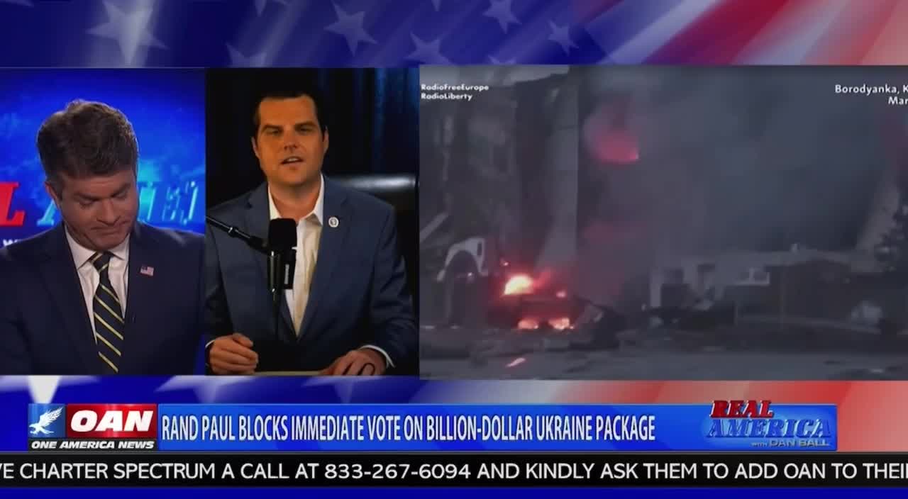 Matt Gaetz Expresses Concern Over US Tax Dollars Funding Azov Battalion