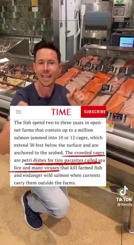 Dangers of farm raised fish and why you should always eat wild-caught.