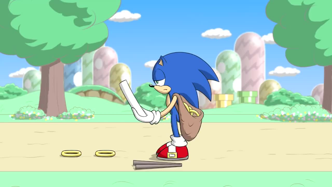 Super Mario vs Sonic the Hedgehog Animation
