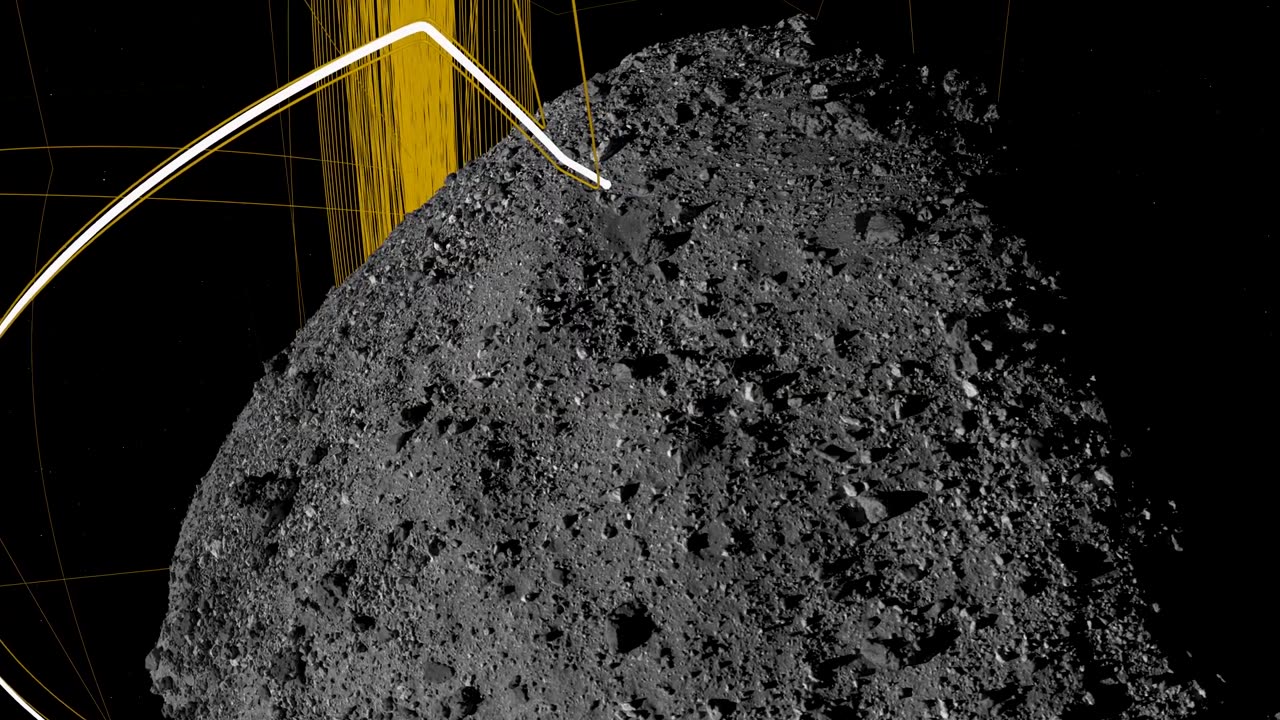 OSIRIS-REx Slings Orbital Web Around Asteroid to Capture Sample | 4K