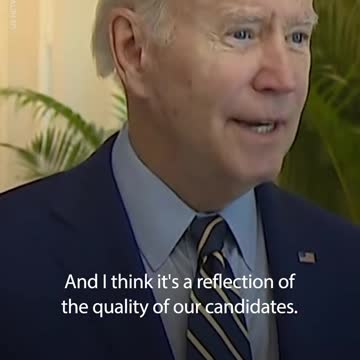 Biden congratulates Democrats on holding Senate: 'Bigger the number, the better' | USA TODAY Rumble Shorts