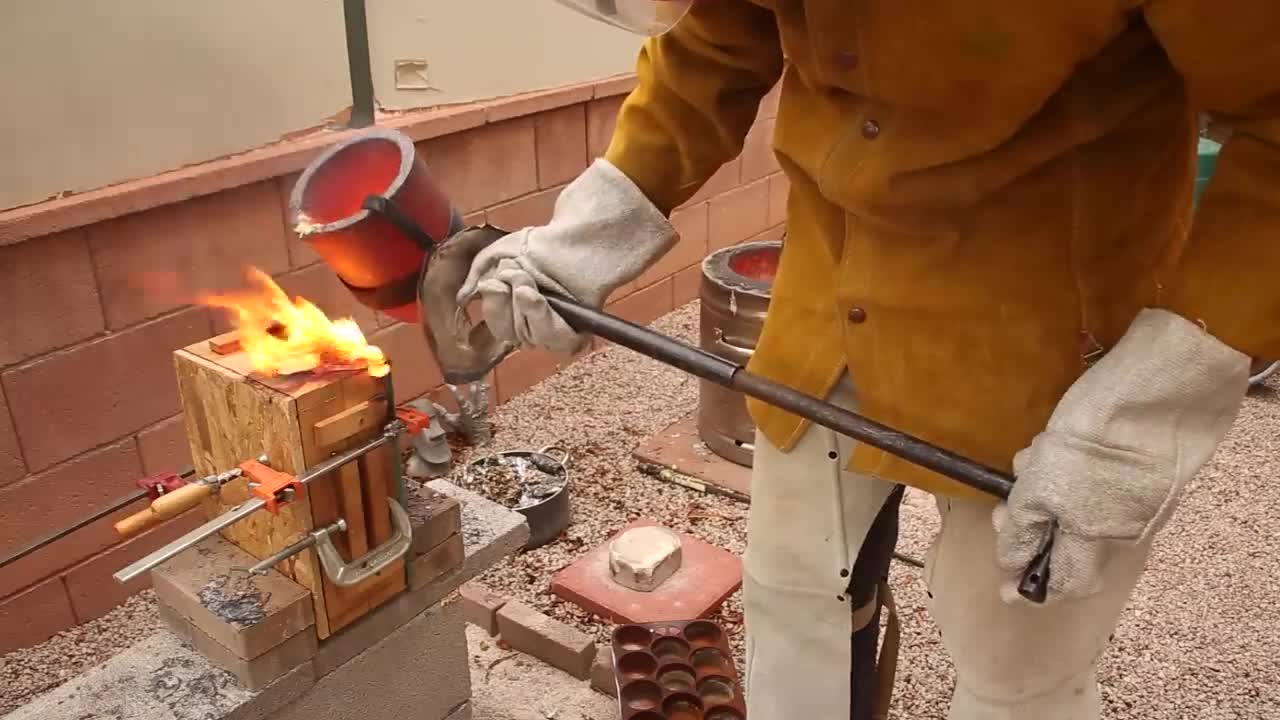 Making a Brass Sledge Hammer - Making a hammer out of plumbing fittings