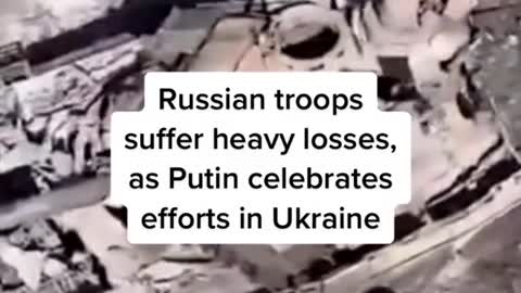 Russian troops suffer heavy losses, as Putin celebrates efforts in Ukraine