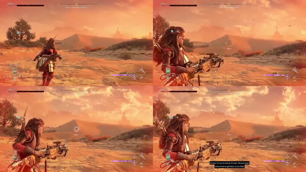 Horizon Forbidden West Blastforge Sustained Burst vs other