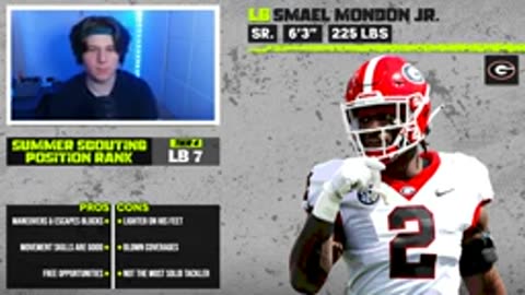 Ranking The Top Linebackers For The 2025 NFL Draft | Summer Scouting