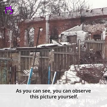 This is the entrance to Soledar