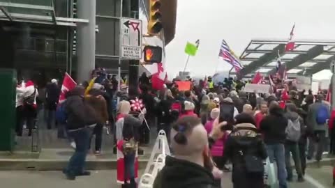 Protestors Chant: Arrest Bill Gates, Arrest Bill Gates..