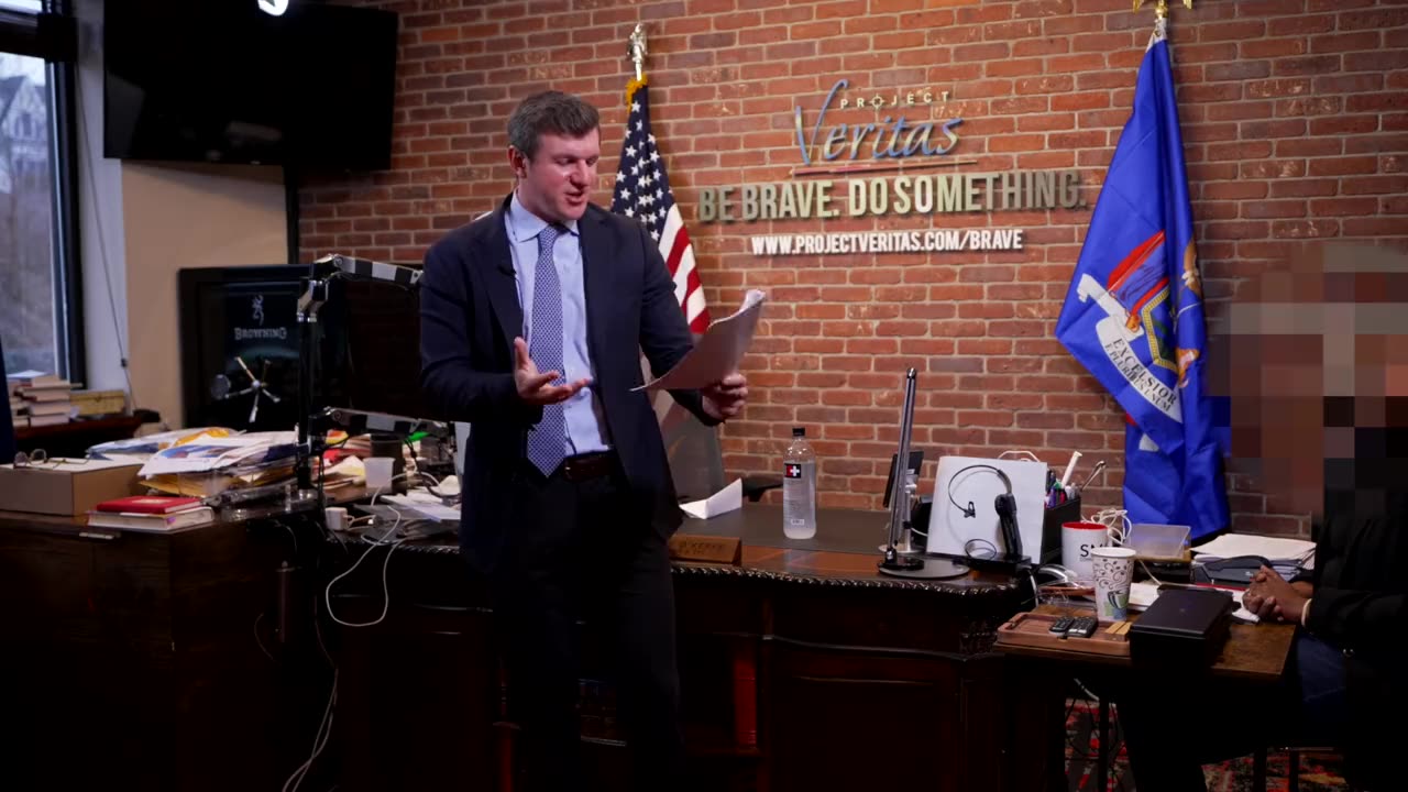 WATCH: James O’Keefe Says Goodbye to Project Veritas