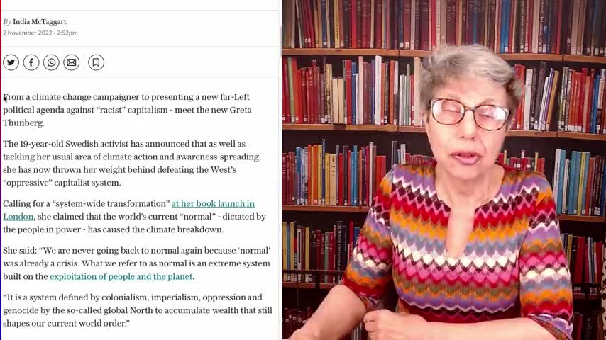 Thunberg Formula for the Perfect Society.