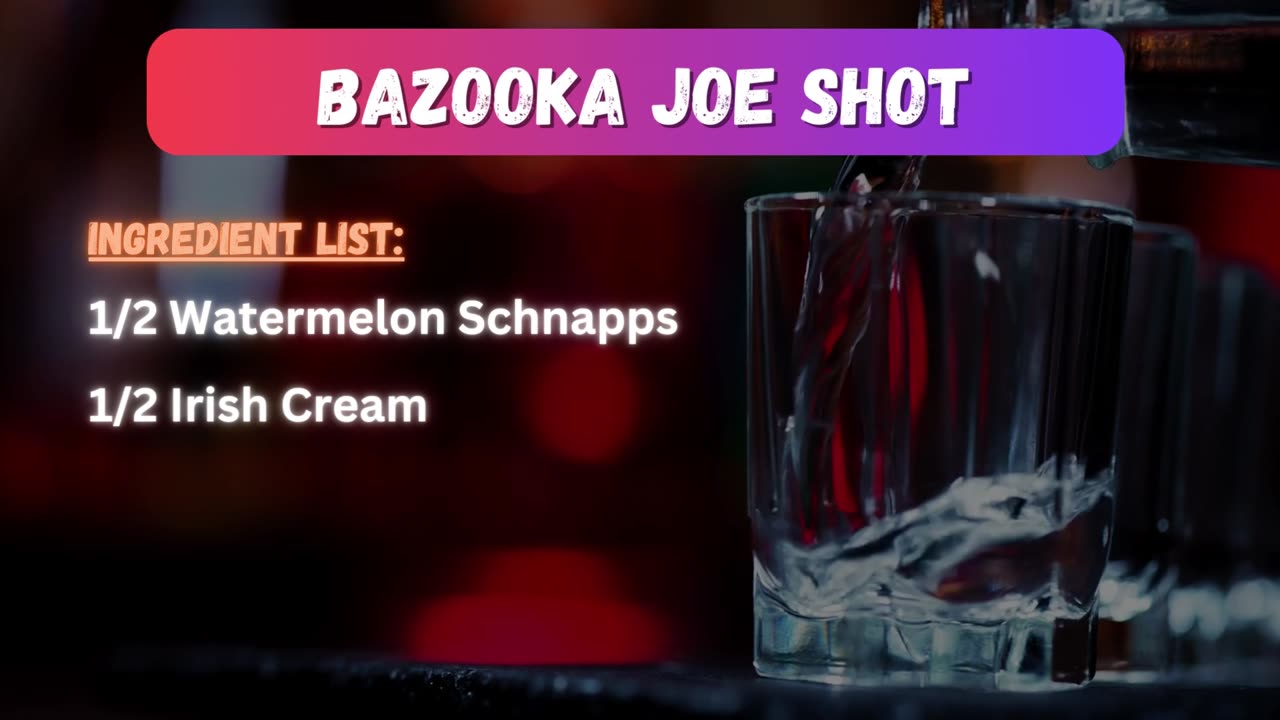 Bazooka Joe Shot