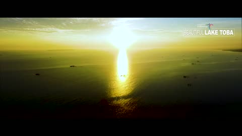 SUNSET in LAKE TOBA