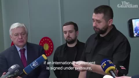 Full peace is needed to agree treaty with Russia, says Ukrainian negotiator