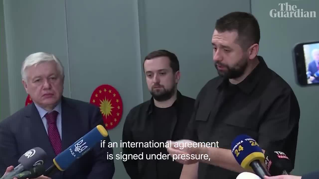 Full peace is needed to agree treaty with Russia, says Ukrainian negotiator