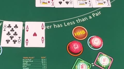 Full House Bad Beat | Heads Up Holdem Poker