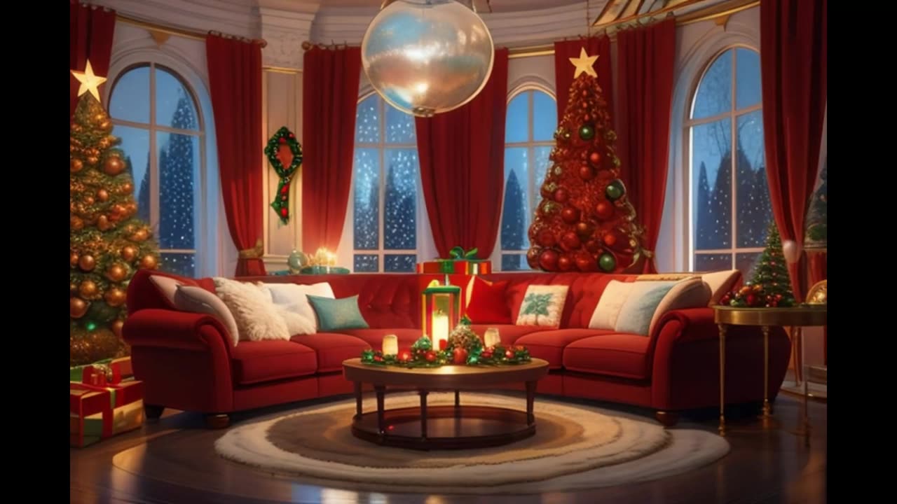 Relax with Christmas Jazz Music 🔥Cozy Christmas Lounge