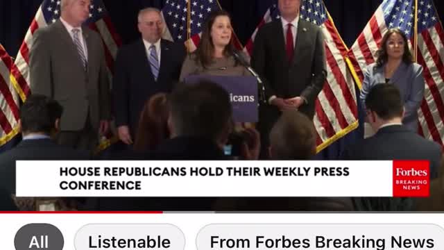 House Republicans Weekly Press Conference