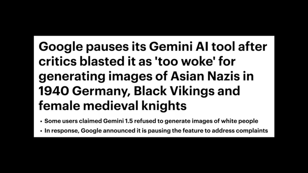 John Ward - Breaking News - Google Shuts Down Racist A.I.