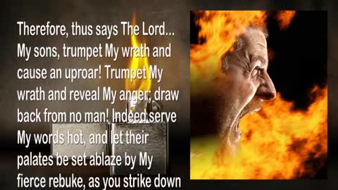 Trumpet My Wrath & My Mercy and cause an Uproar 🎺 Trumpet Call of God