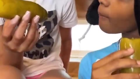 I have two pickles 😂💕