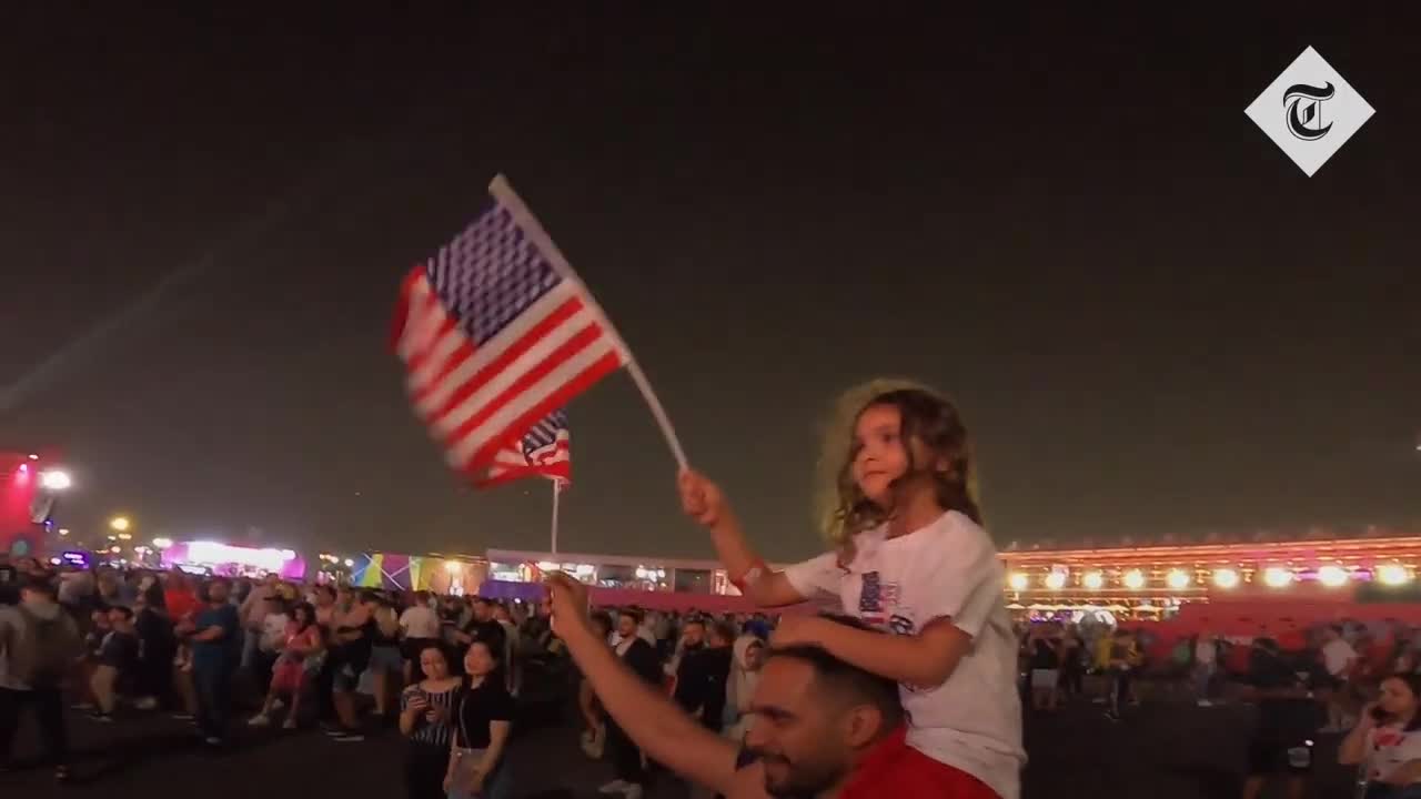 Qatar 2022: Passionate Argentina fans start the party on the first night of the FIFA fan festival