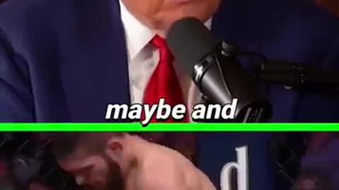 Donald Trump talk about Khabib