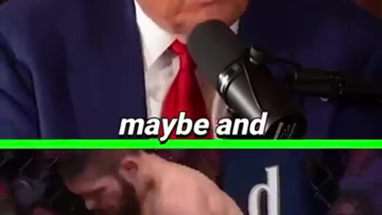 Donald Trump talk about Khabib