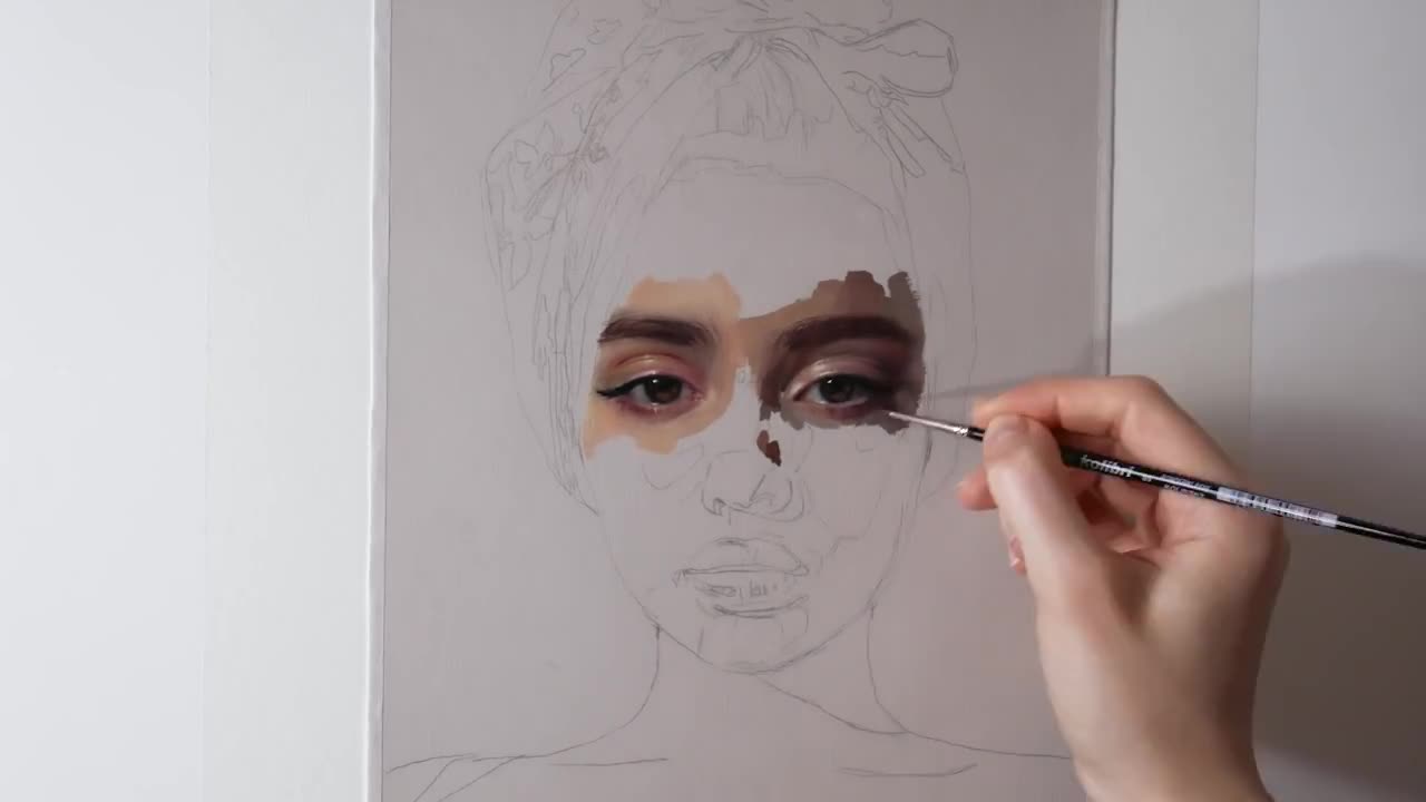 OIL PAINTING TIME-LAPSE