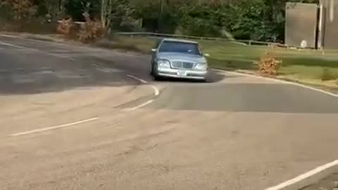 338 Mercedes V12 Corner Drift