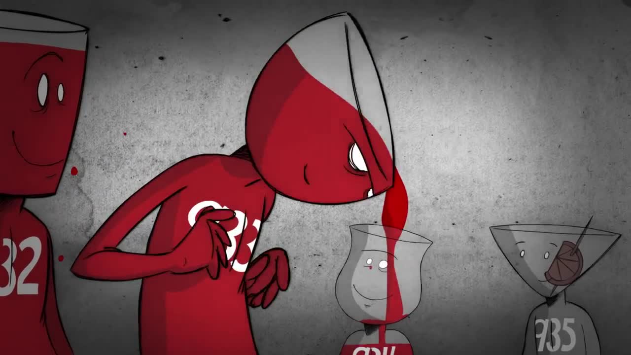 “POUR 939” Some minds are already filled. Animation by Patrick Smith