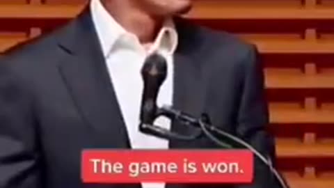 Obama - The Game Is Won!