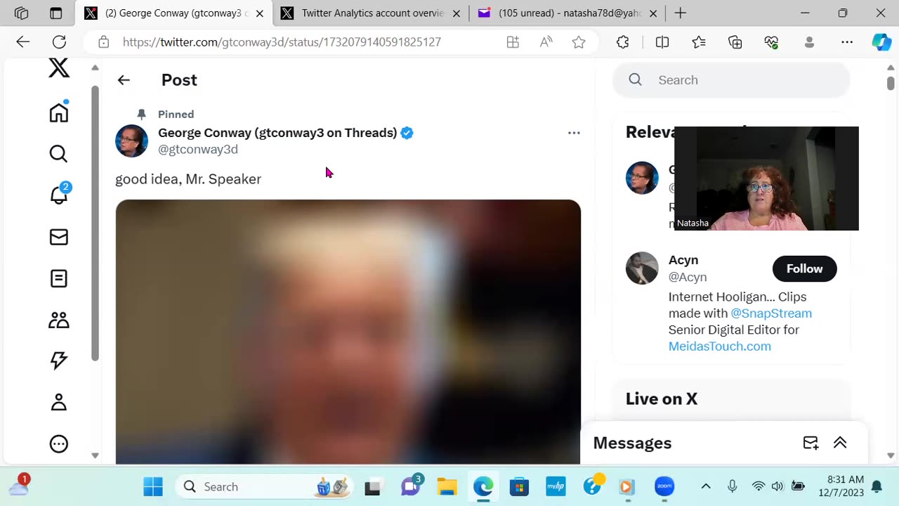 Pimping Rock Johnson For POTUS, George Conway, X Retaliation