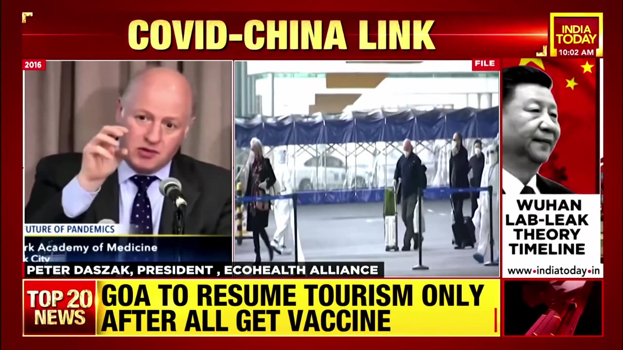 WHO Expert Member Peter Daszak Seen Boasting Of Manipulating Killer Virus In China In 2016