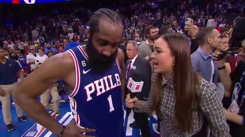 Share Moment Between James Harden & John Hao Michigan State University School Shooting Survivor