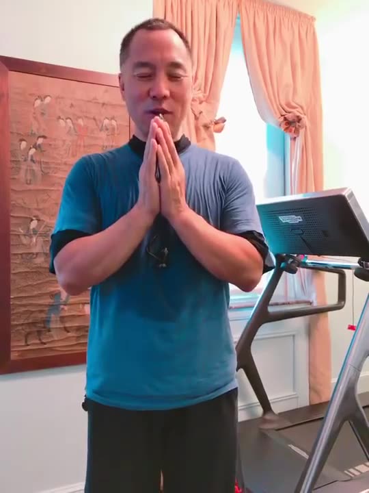 20171205文贵先生视频：尊敬的推友们你们健身了吗？✊️✊️✊️一切都是刚刚开始！