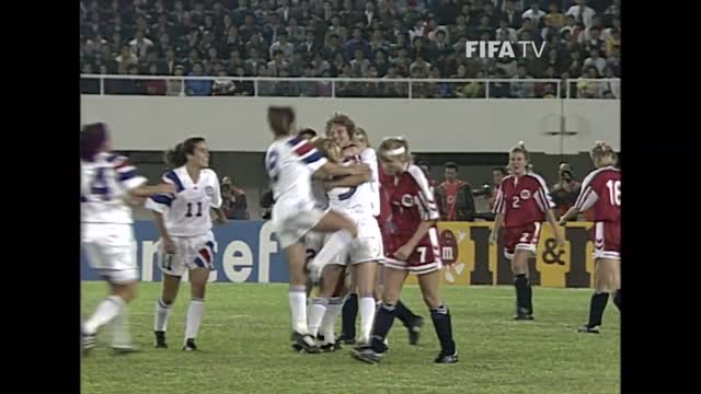 1991 WOMEN'S WORLD CUP FINAL Norway 1-2 USA