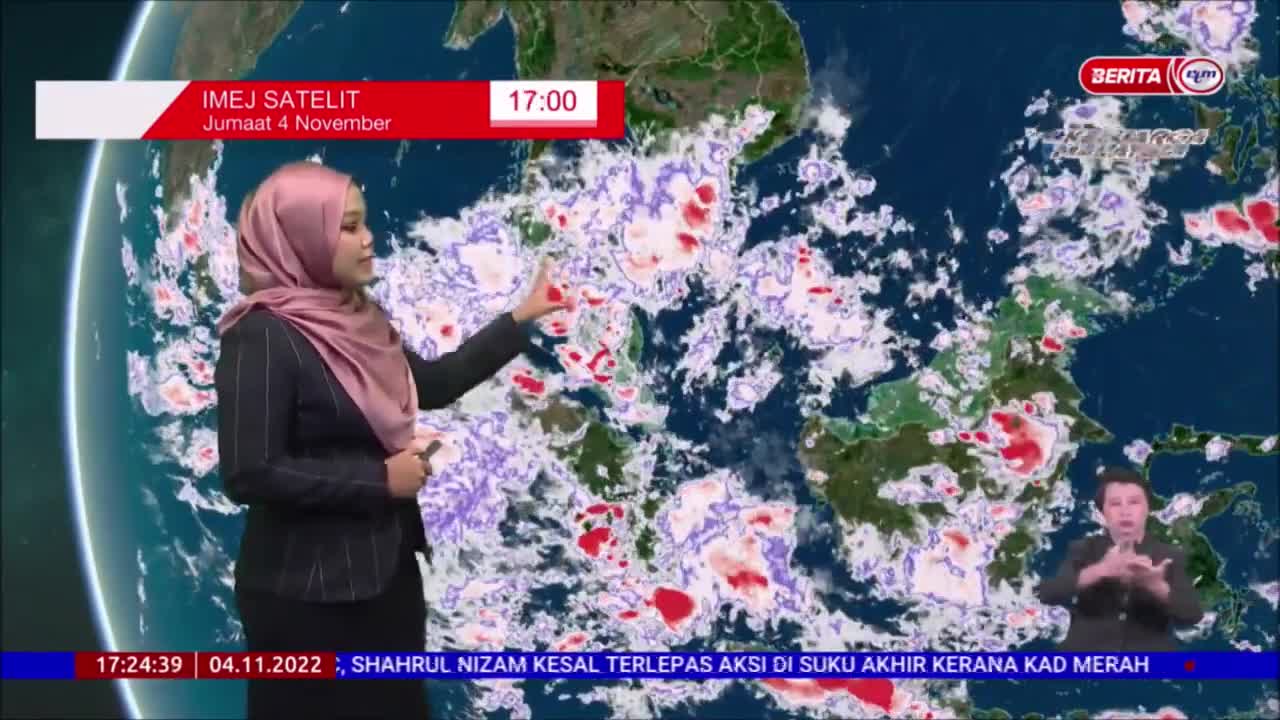 4 NOVEMBER 2022 – BERITA WILAYAH - MET MALAYSIA-LAPORAN CUACA