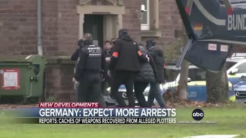 German police separate affirmed plot to oust government