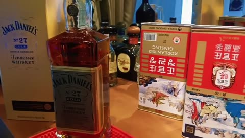 KOREAN GINSENG ( INFUSED with JACK DANIEL GOLD WHISKEY )