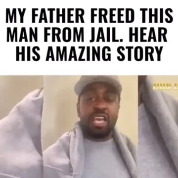 President Trump freed a man from Prison