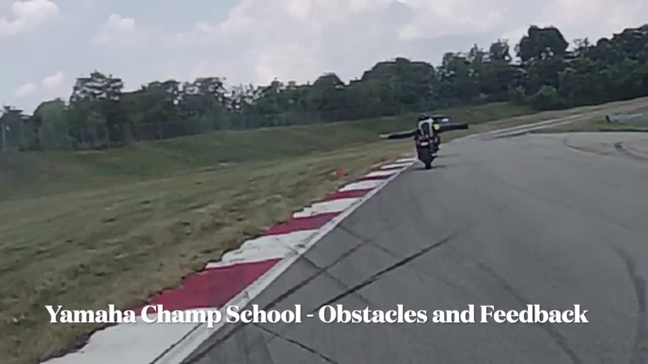 Yamaha Champ School - Obstacles and feedback