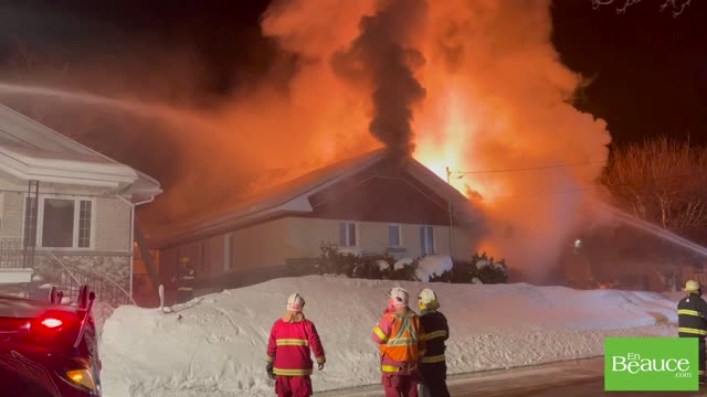 Incendie Sainte-Clotilde-31 janvier