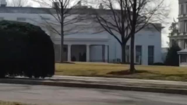 Nancy Drew Feb 2 Marine at West Wing Door